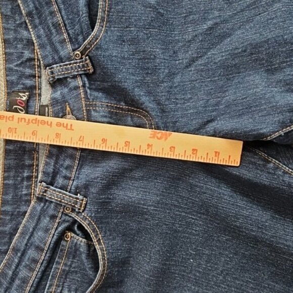 Dots Jeans Women's Size 12 Regular (W34xL28) Tapered Leg Stretch Dark Wash Blue - Picture 16 of 16